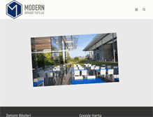 Tablet Screenshot of modernbalkon.com